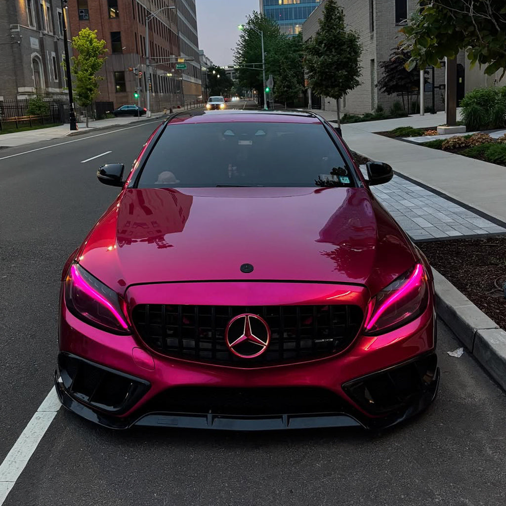 Metallic Red Purple PPF