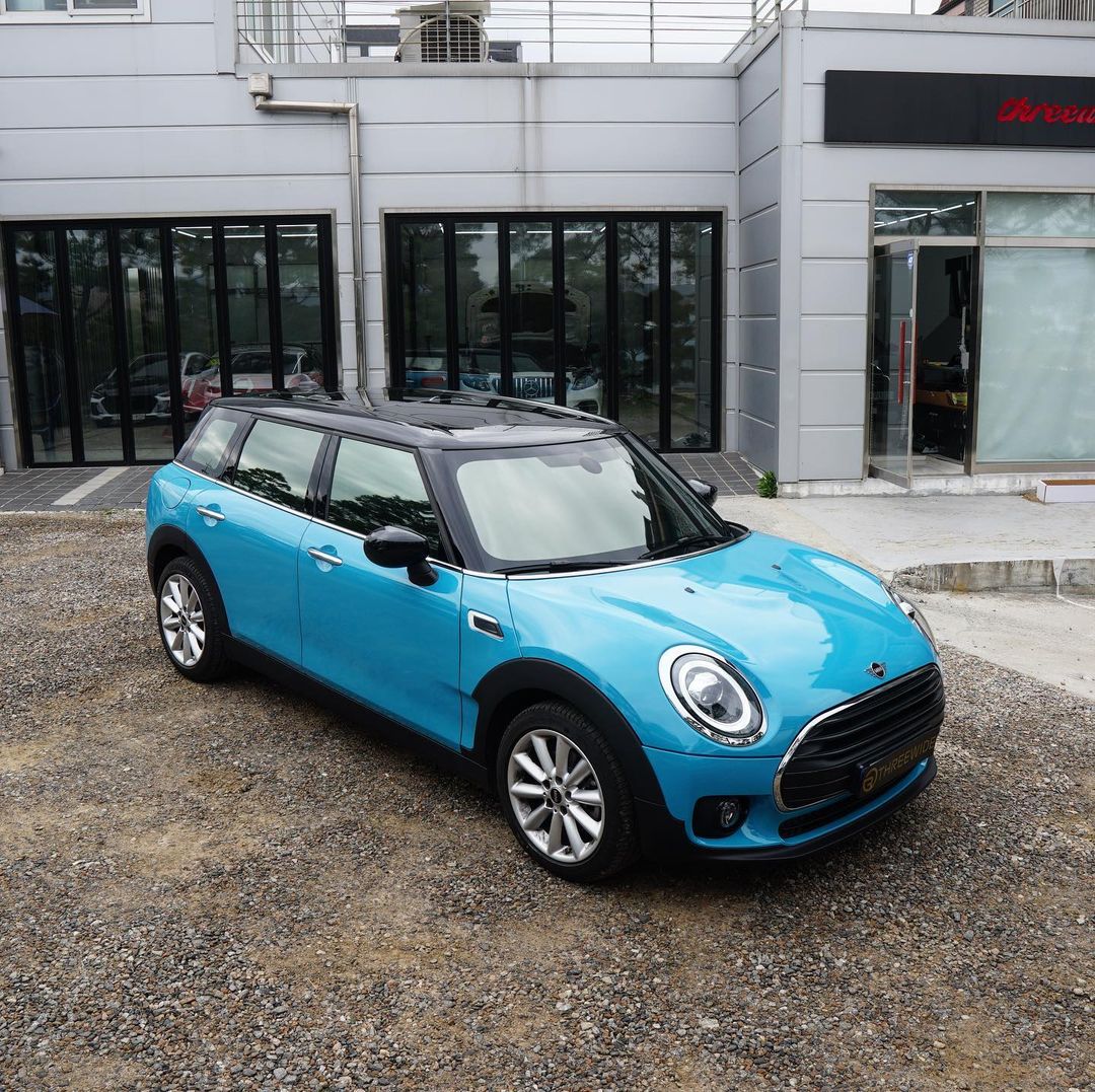 Mini Cooper|Super Glossy Sky Blue Vinyl Wrap|Eowrap