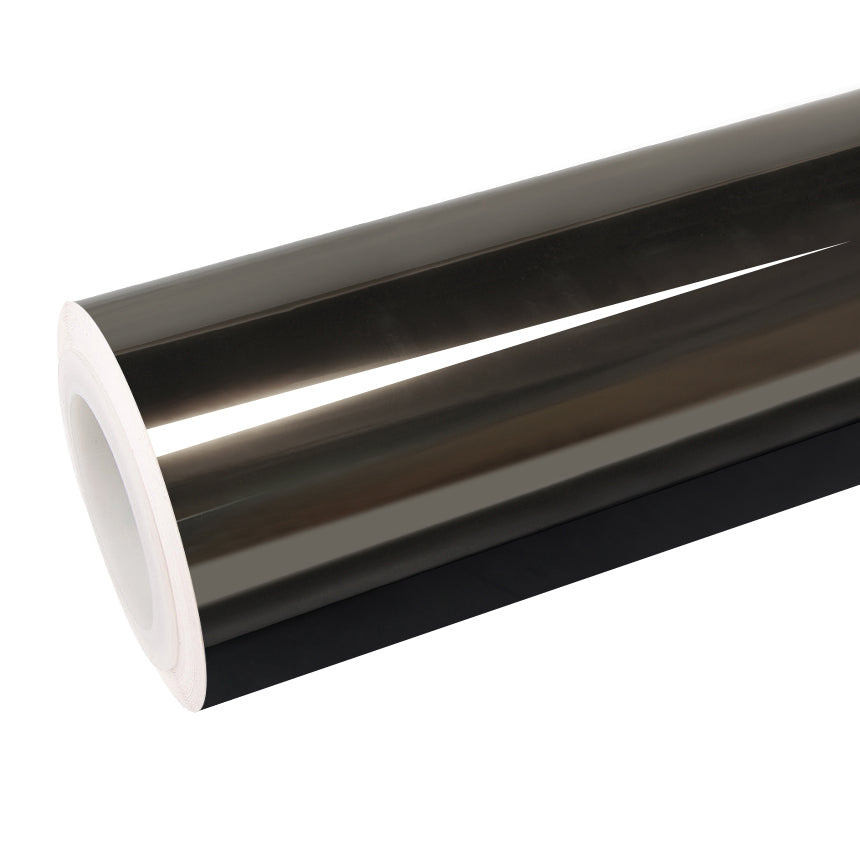 Mirror Chrome Black Vinyl Wrap