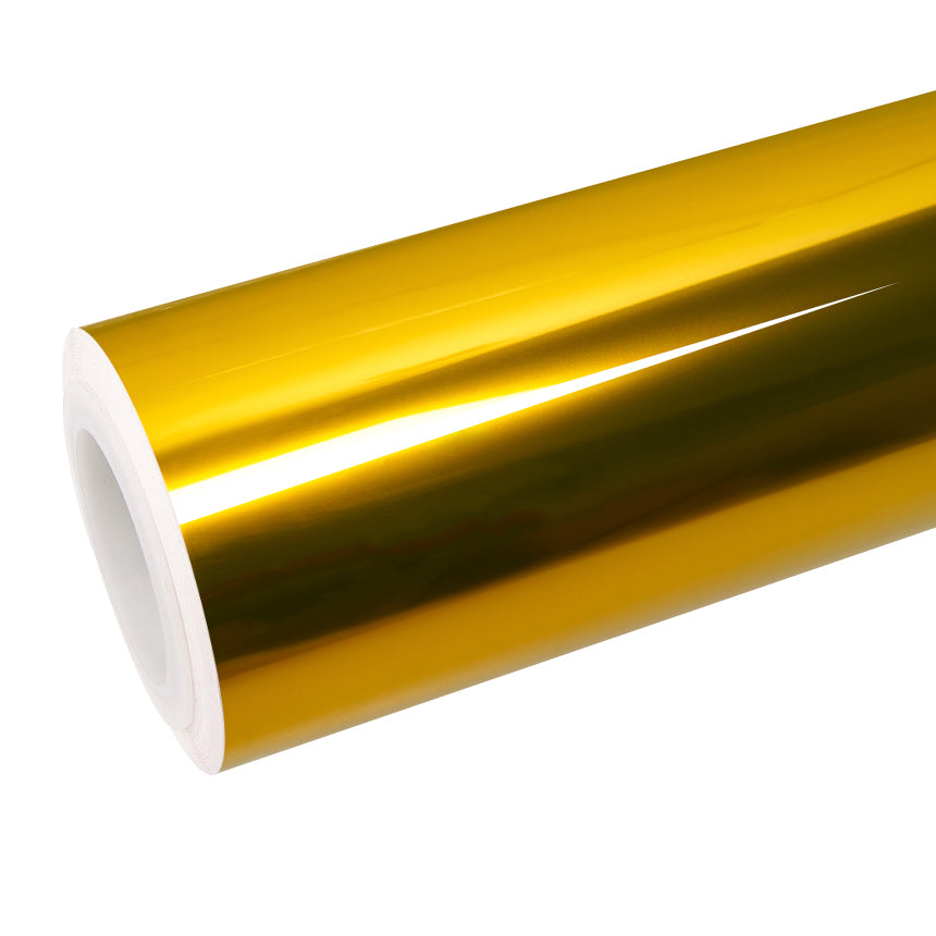 Mirror Chrome Gold Vinyl Wrap