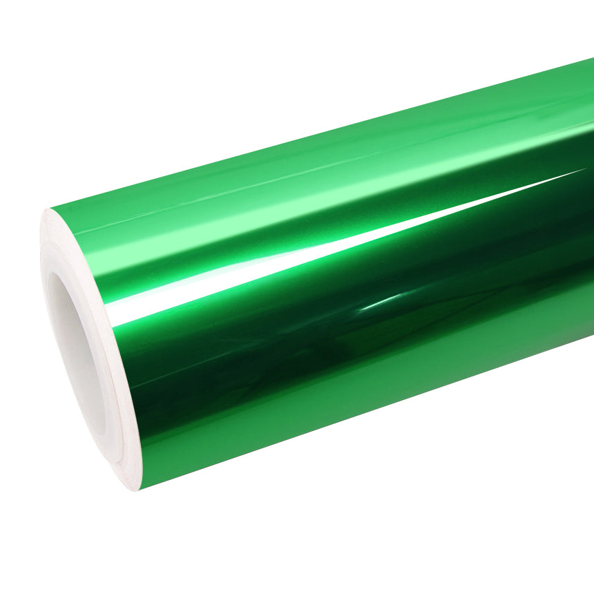Mirror Chrome Green Vinyl Wrap