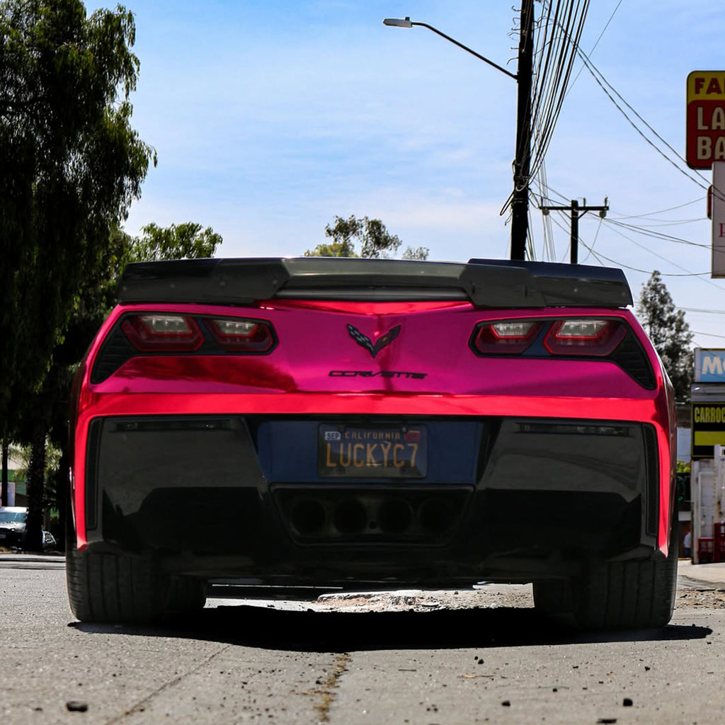 Mirror Chrome Pink Vinyl Wrap
