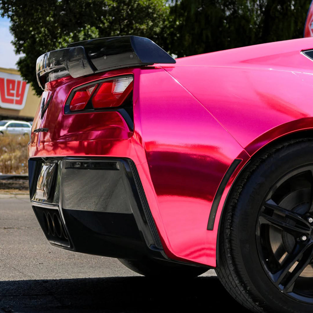 Mirror Chrome Pink Vinyl Wrap