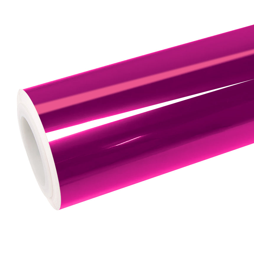 Mirror Chrome Pink Vinyl Wrap