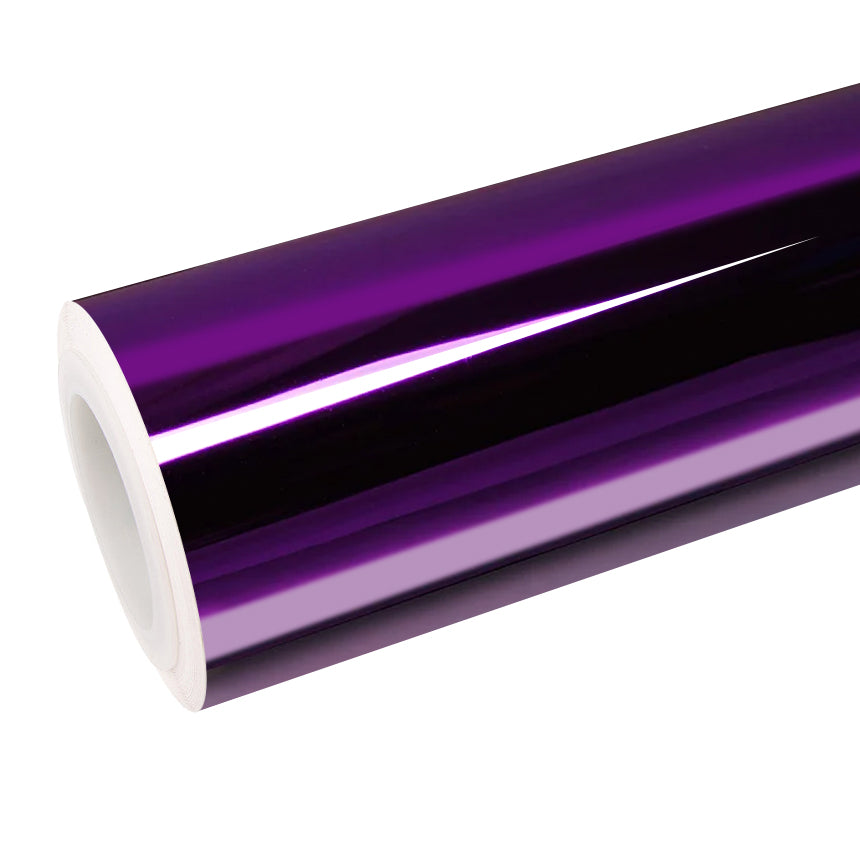Mirror Chrome Purple Vinyl Wrap