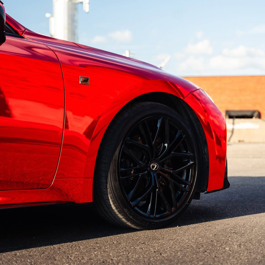Mirror Chrome Red Vinyl Wrap