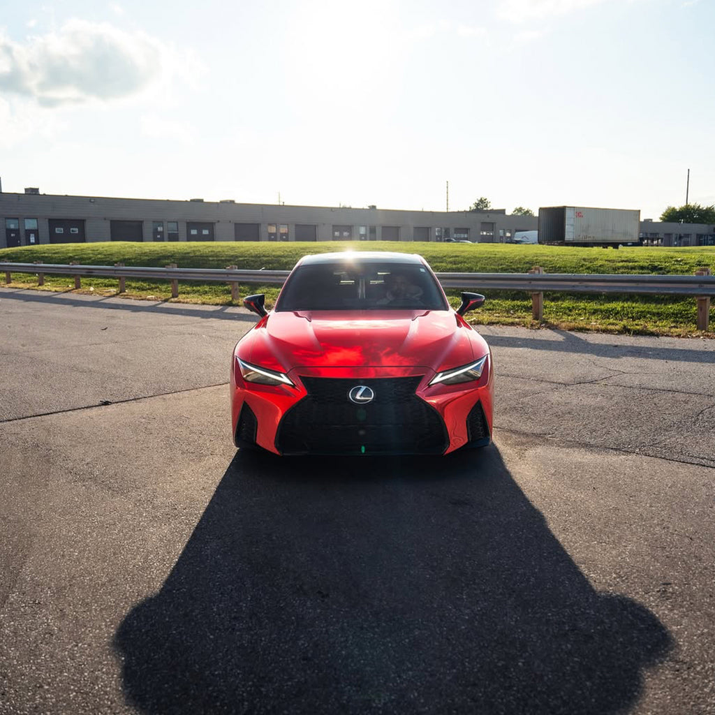 Mirror Chrome Red Vinyl Wrap
