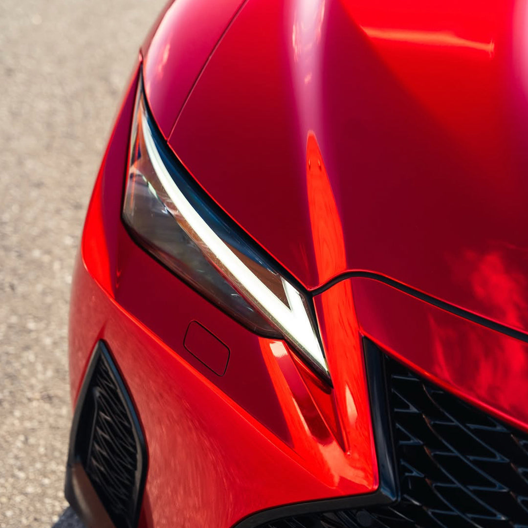 Mirror Chrome Red Vinyl Wrap