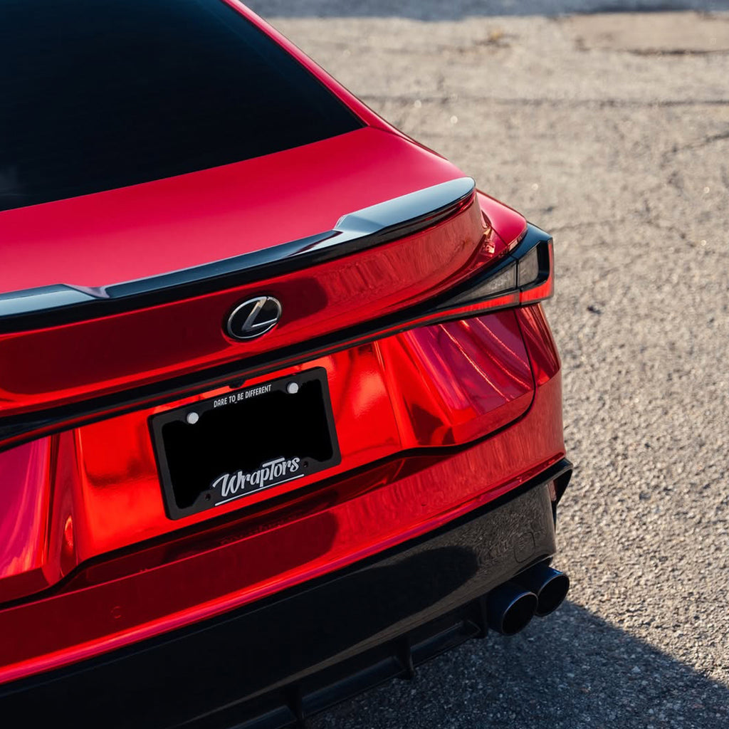 Mirror Chrome Red Vinyl Wrap
