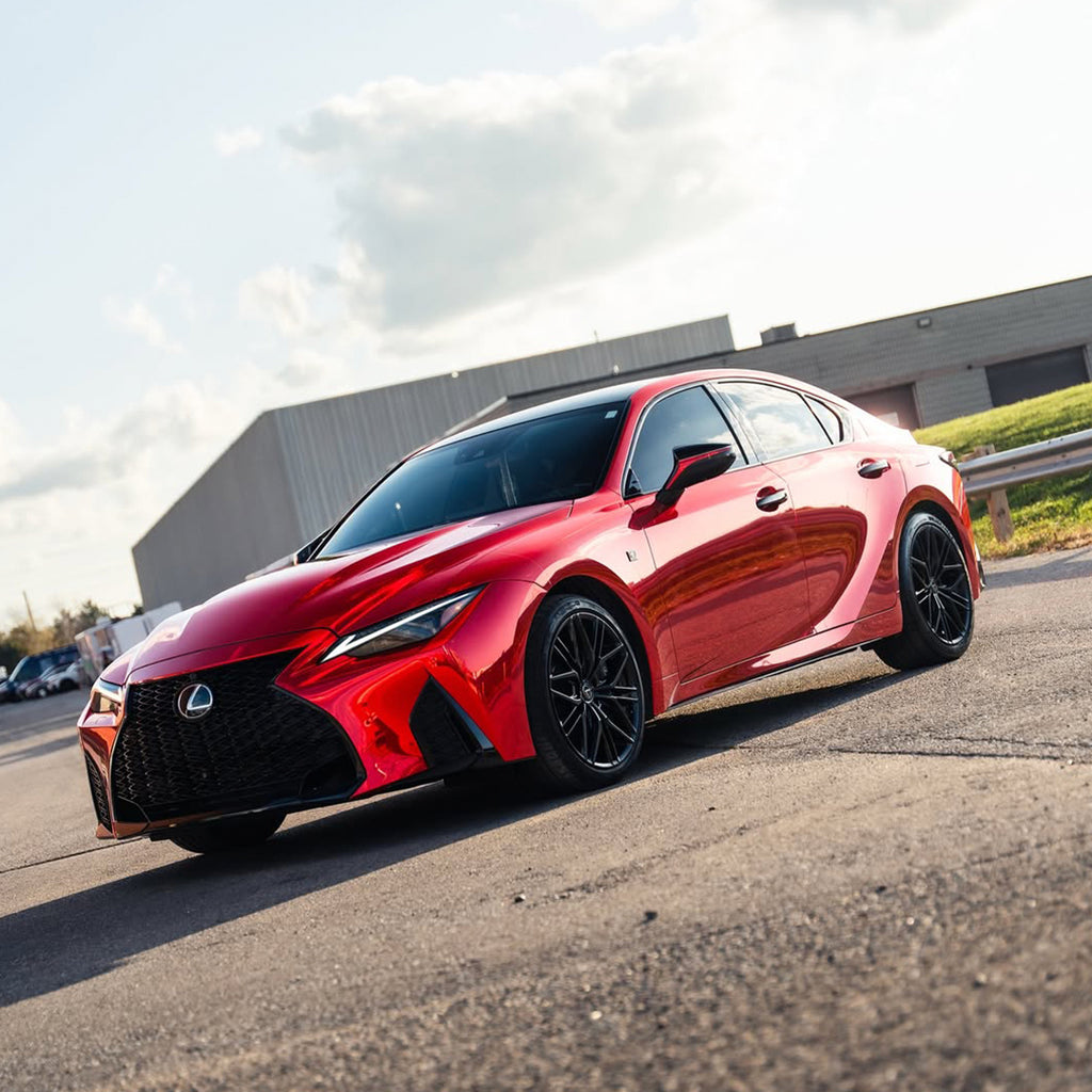 Mirror Chrome Red Vinyl Wrap