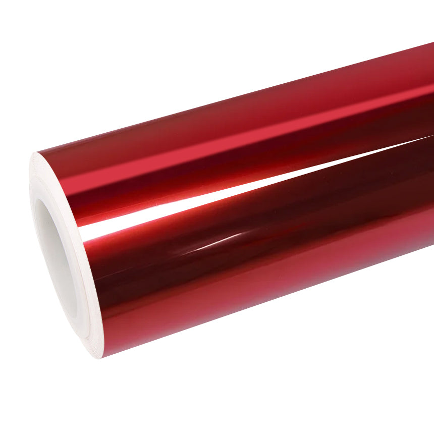 Mirror Chrome Red Vinyl Wrap - product view 1