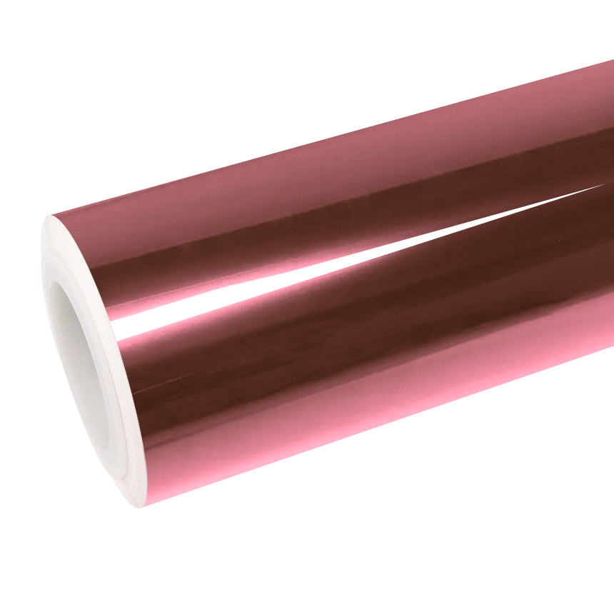 Mirror Chrome Rose Gold Vinyl Wrap