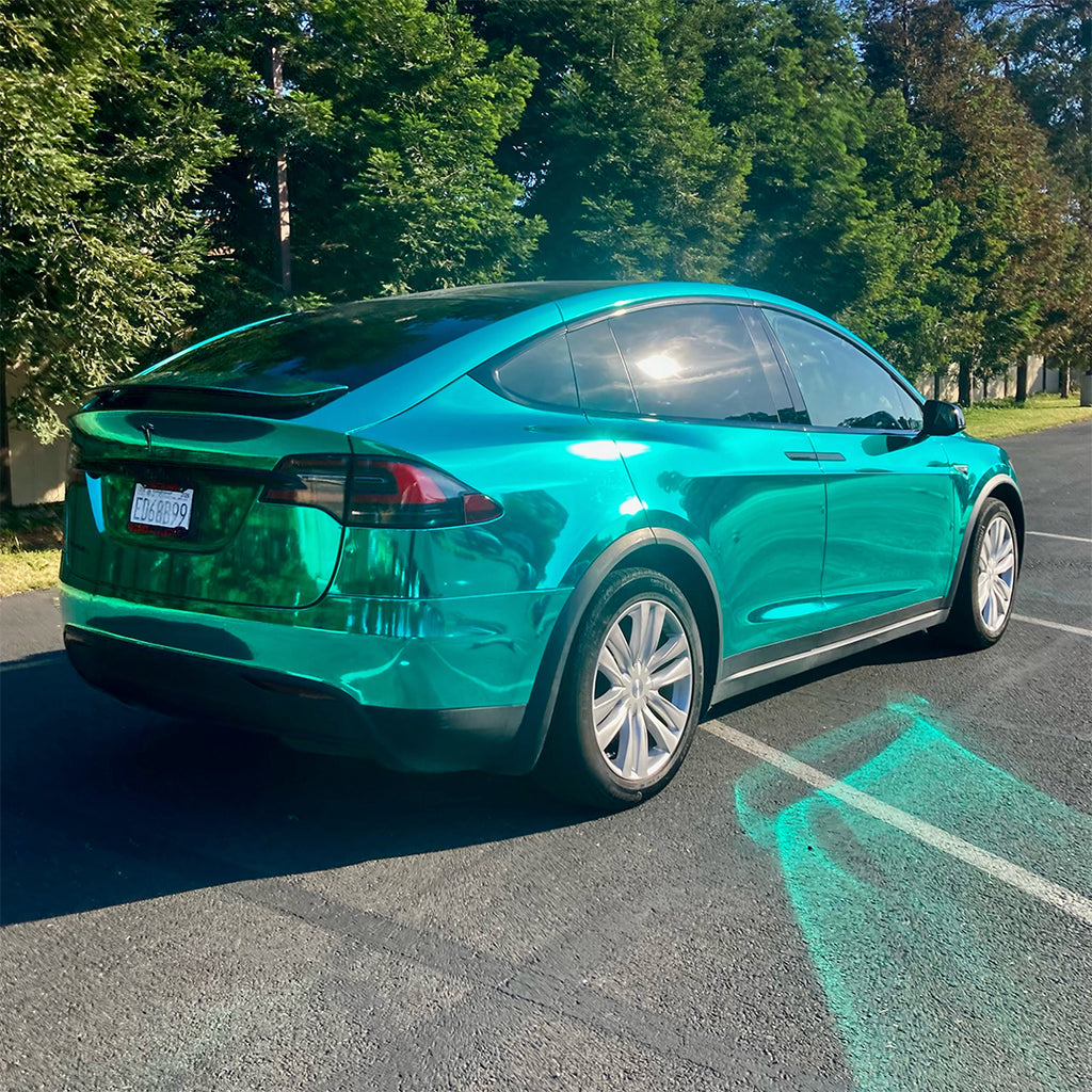 Mirror Chrome Tiffany Vinyl Wrap