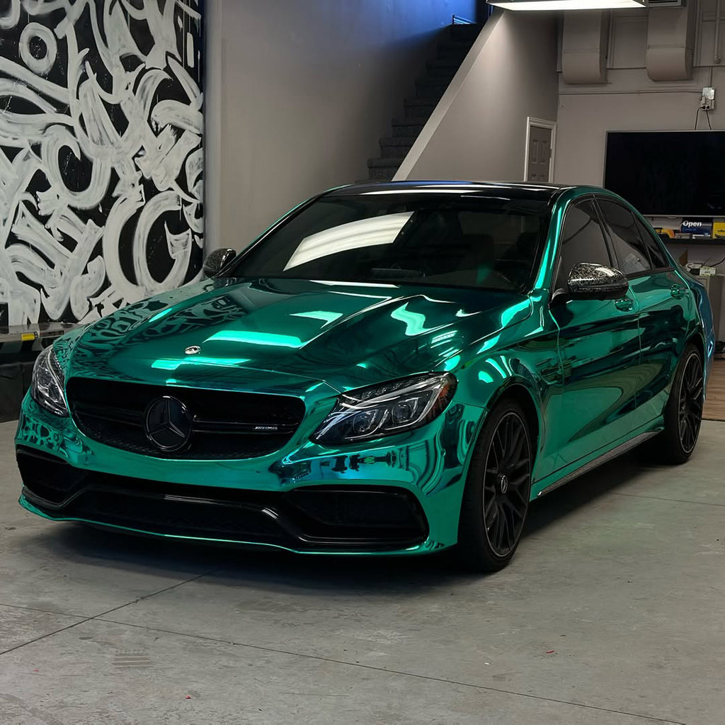 Mirror Chrome Tiffany Vinyl Wrap