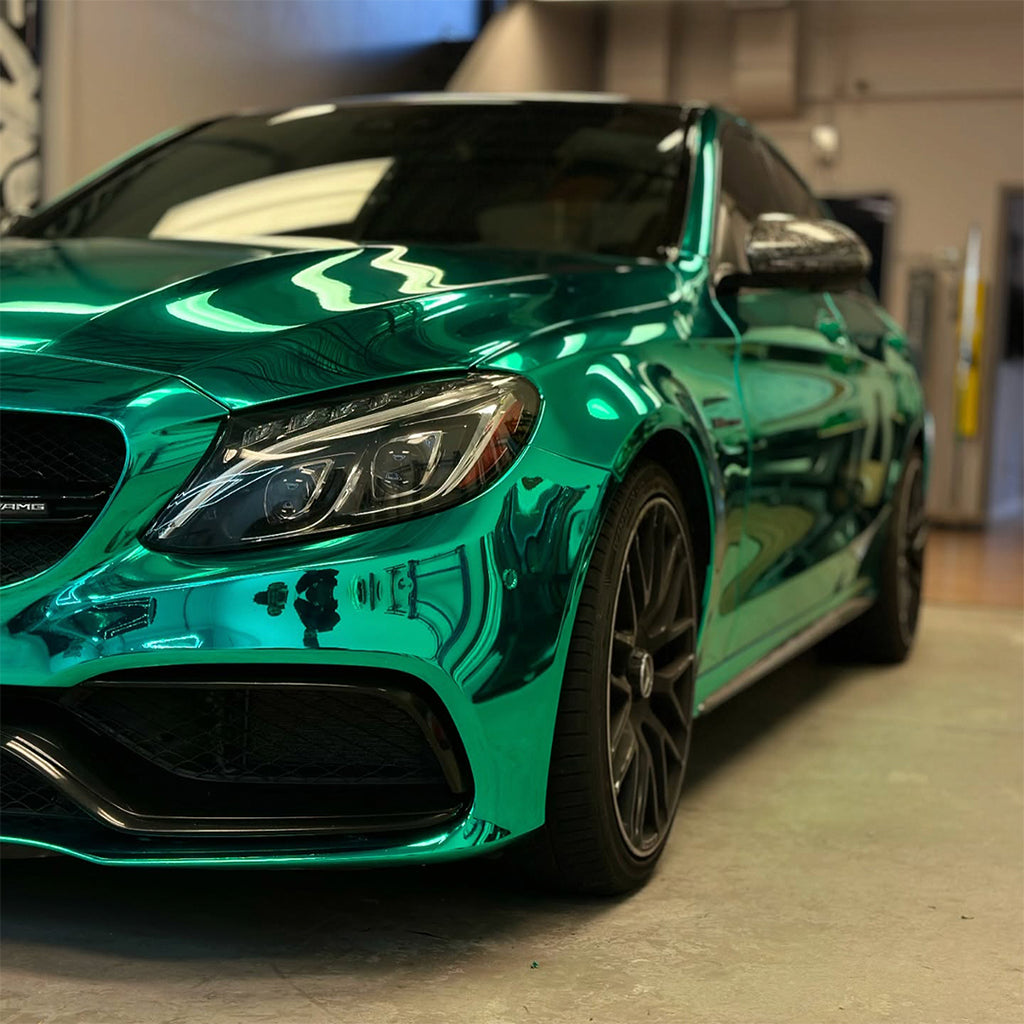 Mirror Chrome Tiffany Vinyl Wrap