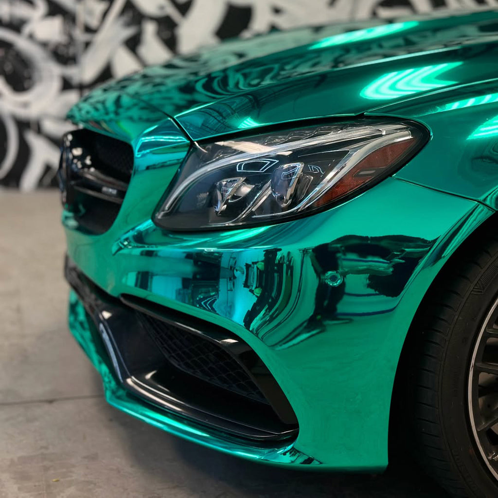 Mirror Chrome Tiffany Vinyl Wrap