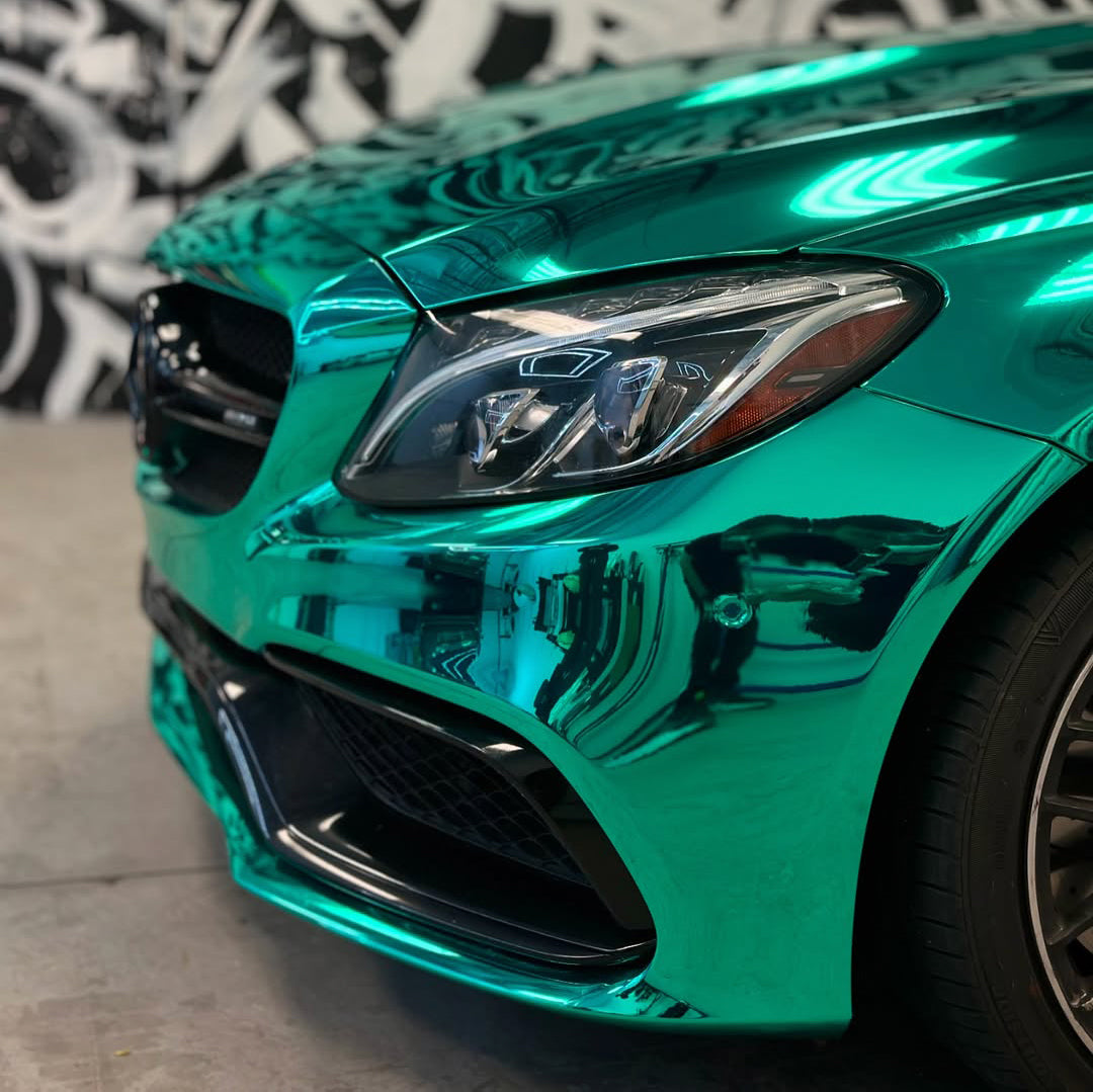 Mirror Chrome Tiffany Vinyl Wrap