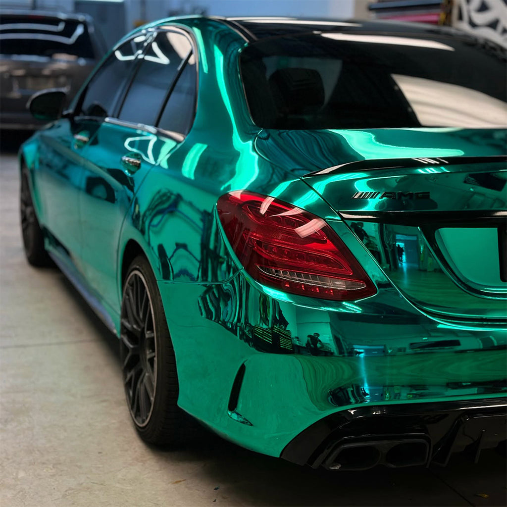 Mirror Chrome Tiffany Vinyl Wrap