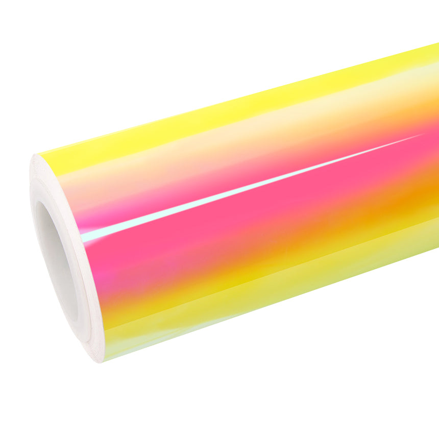 Mirror Rainbow Chrome Pink Vinyl Wrap automotive car wrap film