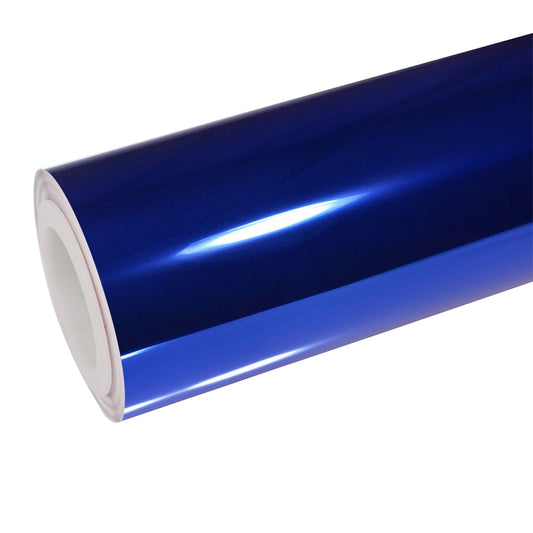 Mirror Chrome Blue Vinyl Wrap|Eowrap