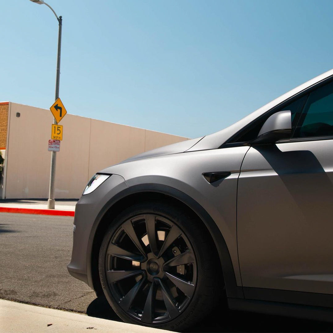 ModelY|Matte Gunmetal Gray Vinyl Wrap|Eowrap