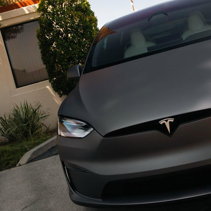 ModelY|Matte Gunmetal Gray Vinyl Wrap|Eowrap