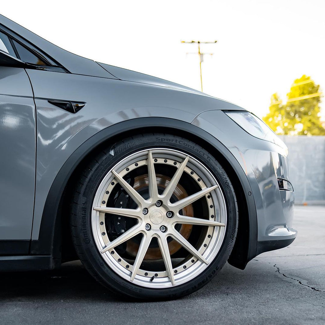 Model Y|Glossy Slate Gray Vinyl Wrap|Eowrap