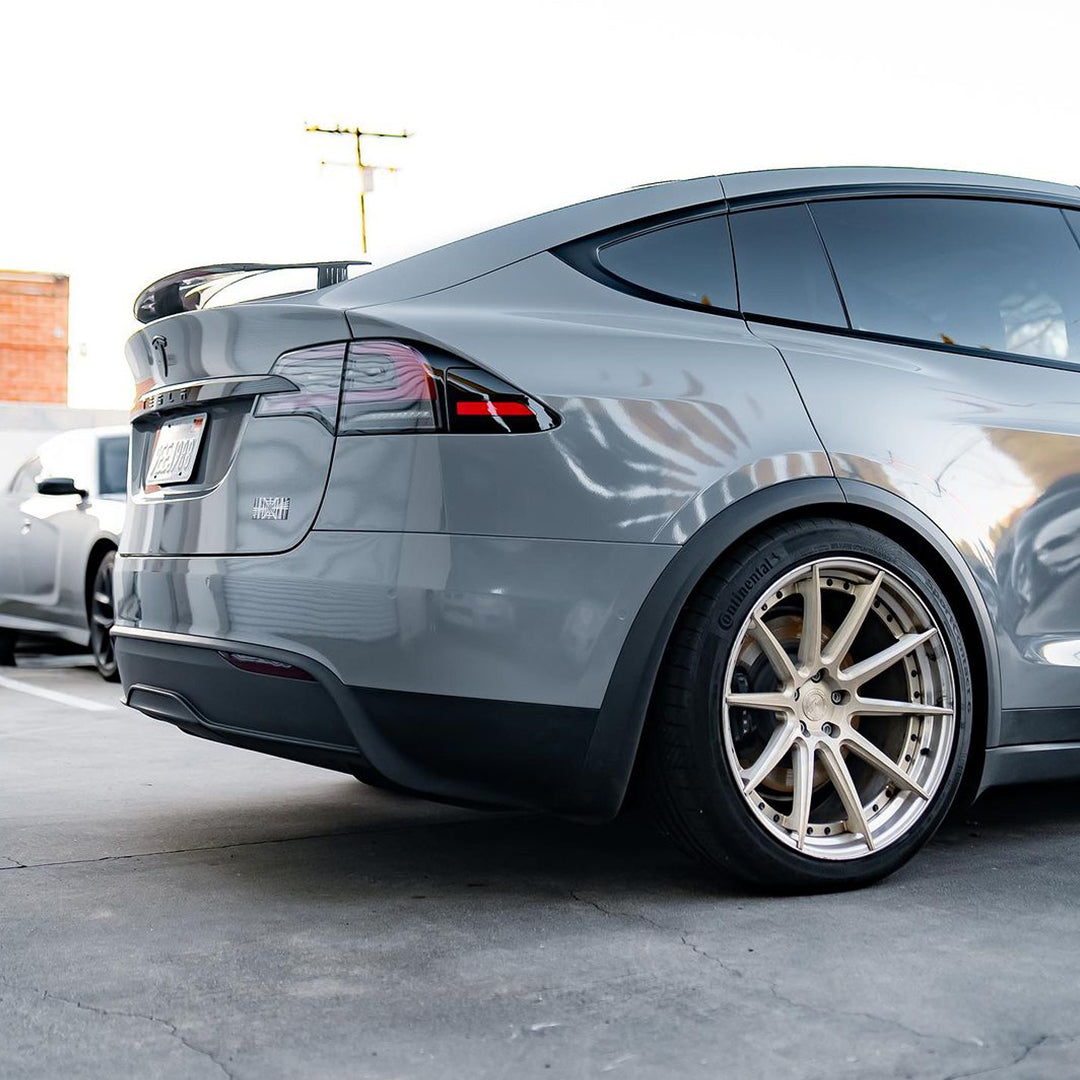 Model Y|Glossy Slate Gray Vinyl Wrap|Eowrap