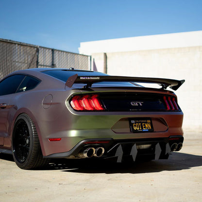 Mustang|Glitter Metallic Purple Green Vinyl Wrap|Eowrap