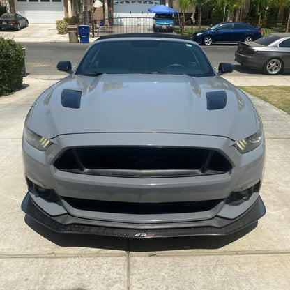 Mustang|Glossy Nardo Gray vinyl wrap|Eowrap