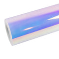 Mirror Rainbow Chrome White Vinyl Wrap - product view 1