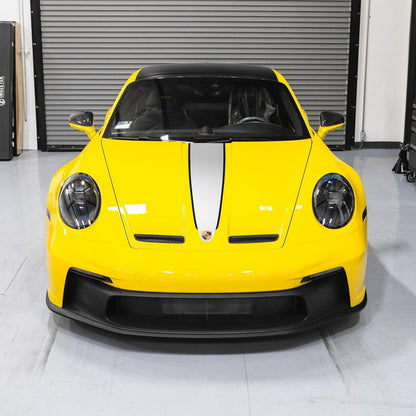 Porsche 911|High Glossy Yellow Vinyl Wrap|Eowrap