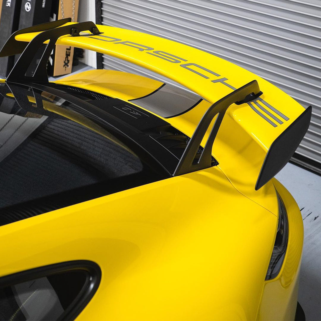 Porsche 911|High Glossy Yellow Vinyl Wrap|Eowrap