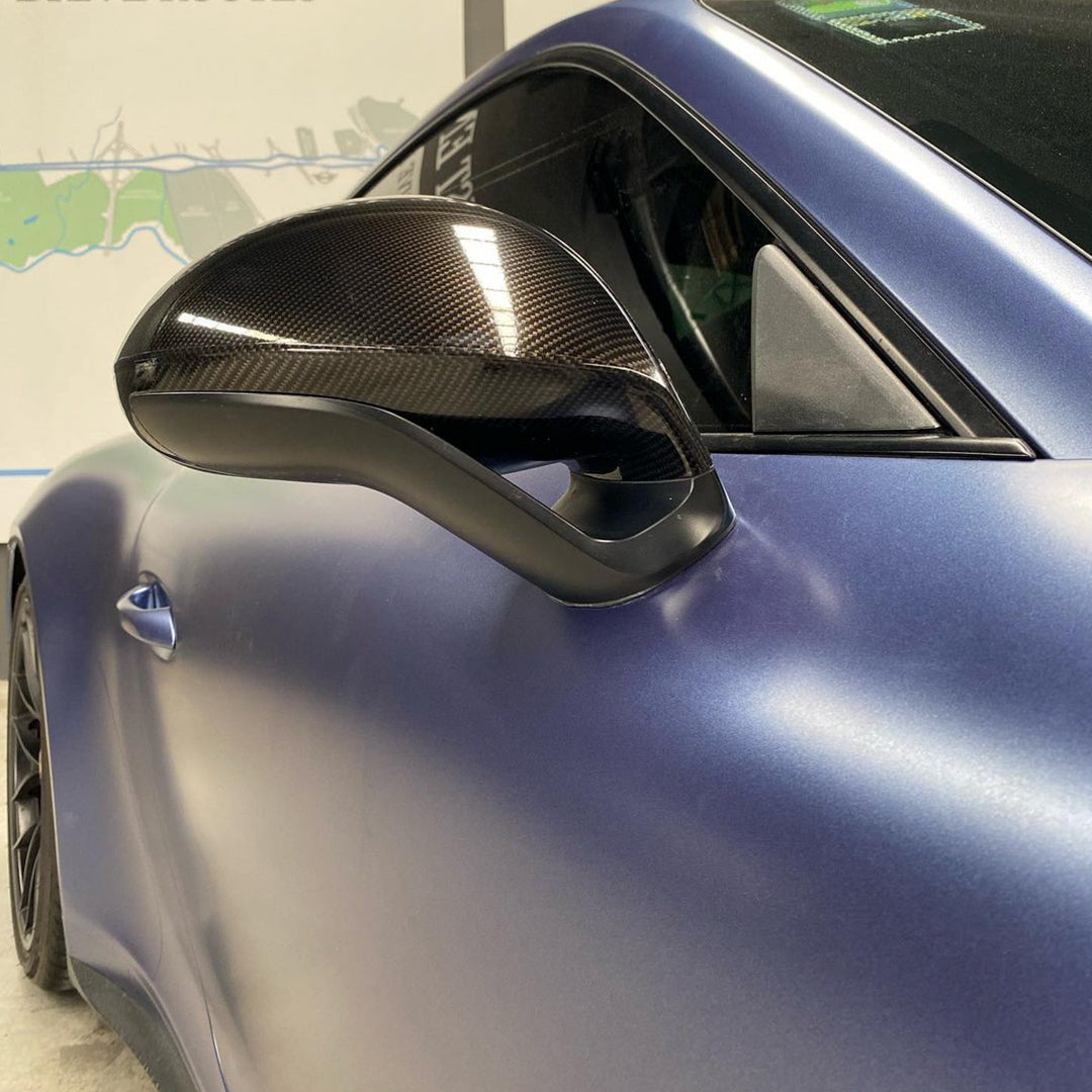 Porsche 911|Matte Metallic Oxford Blue Vinyl Wrap|Eowrap