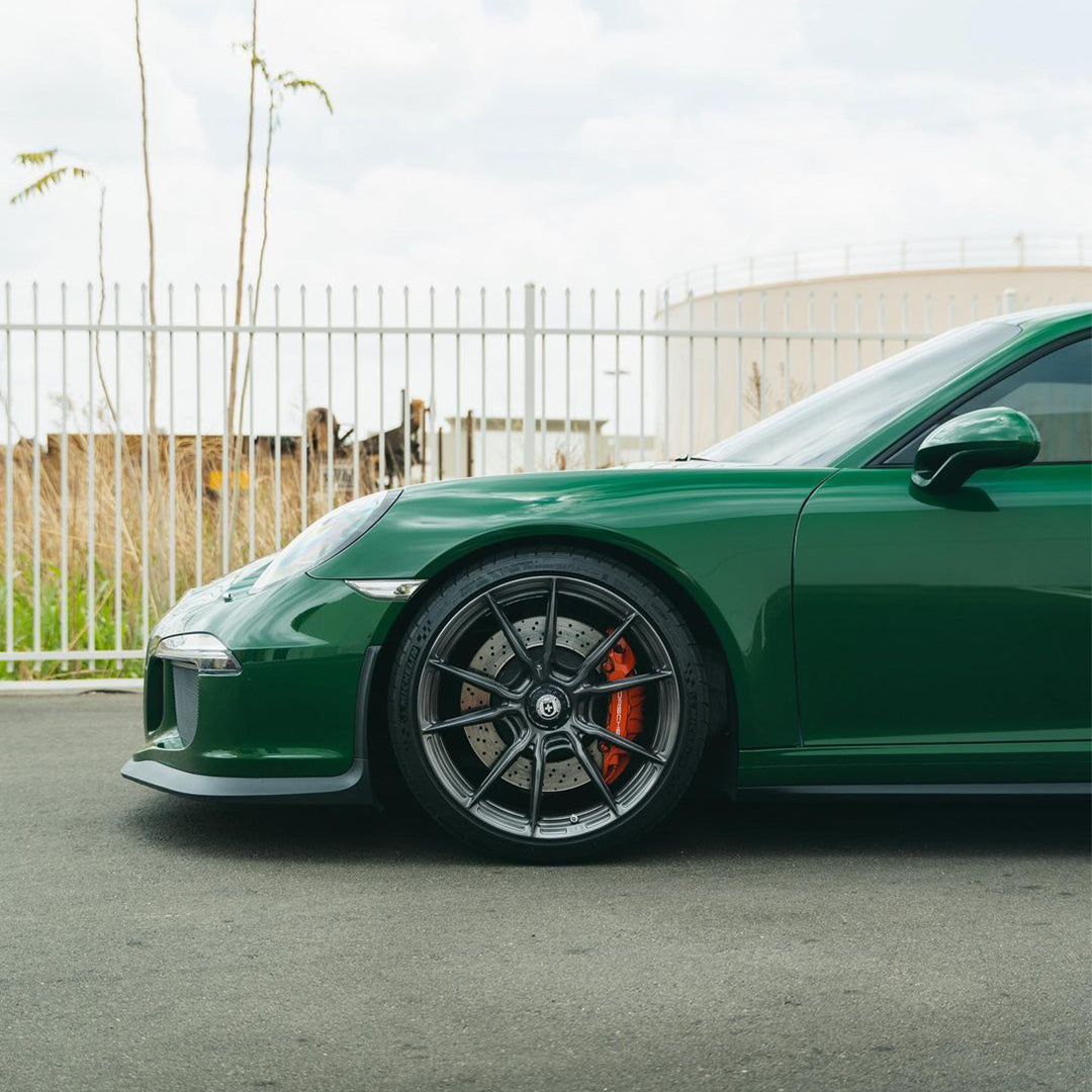 Porsche GT3|Super Glossy Sea Green Vinyl Wrap|Eowrap