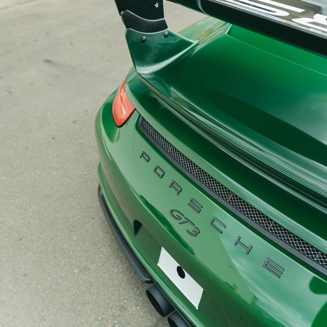 Porsche GT3|Super Glossy Sea Green Vinyl Wrap|Eowrap