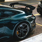 Gloss Metallic Dark British Green Vinyl Wrap - product view 8