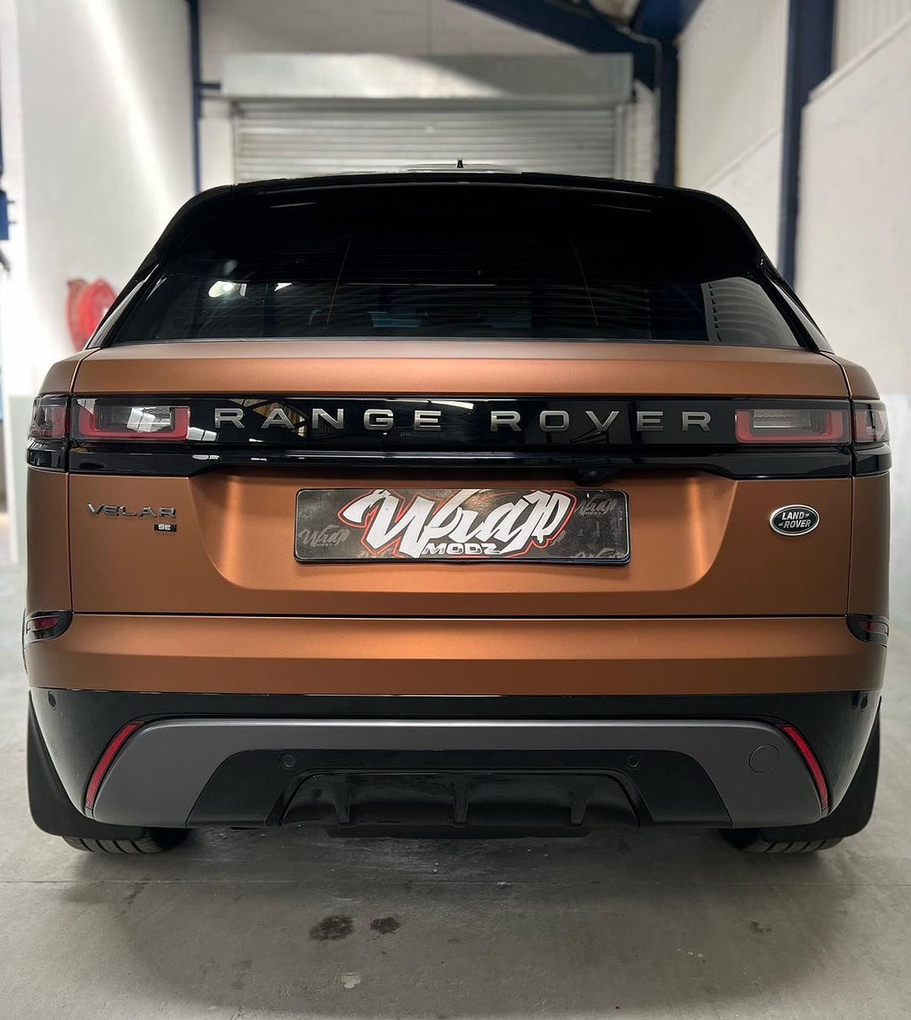Satin Chrome Silk Copper Vinyl Wrap - product view 5