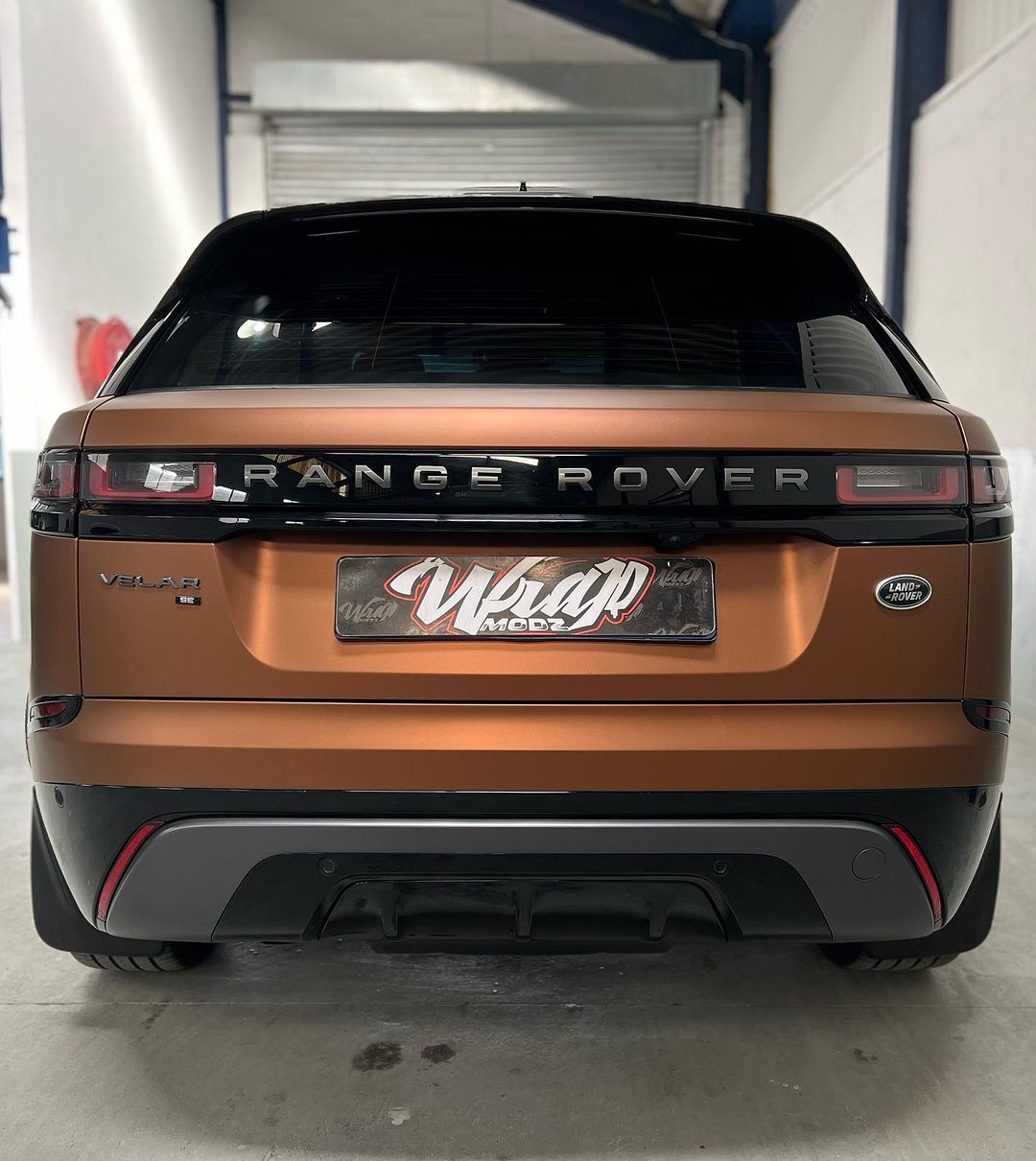 Satin Chrome Silk Copper Vinyl Wrap - product view 5