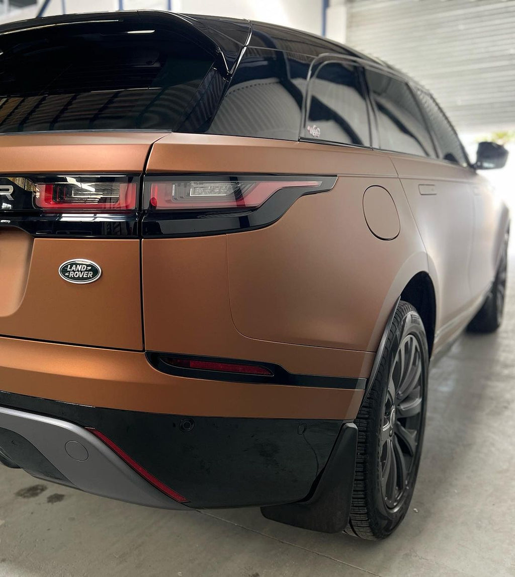 Satin Chrome Silk Copper Vinyl Wrap - product view 6