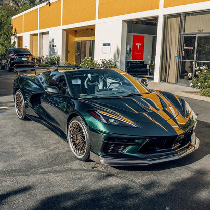 Glossy British Racing Green Vinyl Wrap