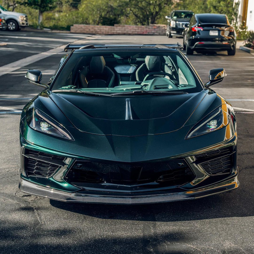 Glossy British Racing Green Vinyl Wrap