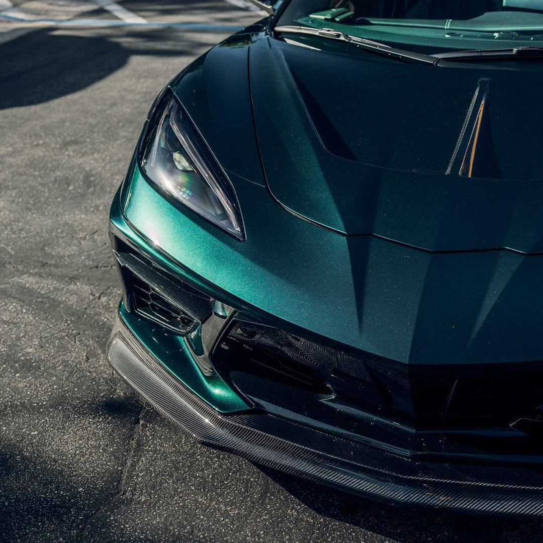 Glossy British Racing Green Vinyl Wrap