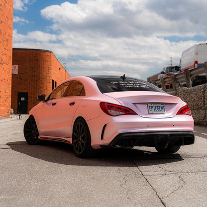 Satin Chrome Blossom Pink Vinyl Wrap