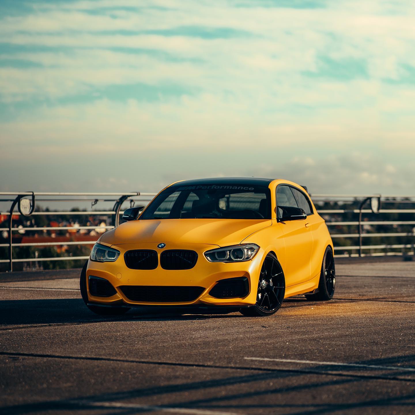 Satin Chrome Hornet Yellow Vinyl Wrap