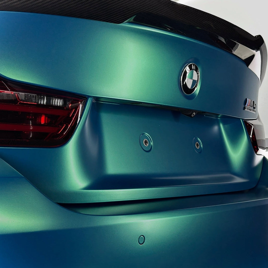 Satin Chrome Jewel Green Vinyl Wrap