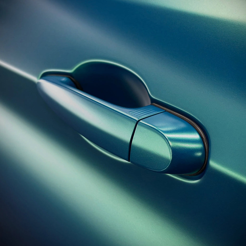 Satin Chrome Jewel Green Vinyl Wrap