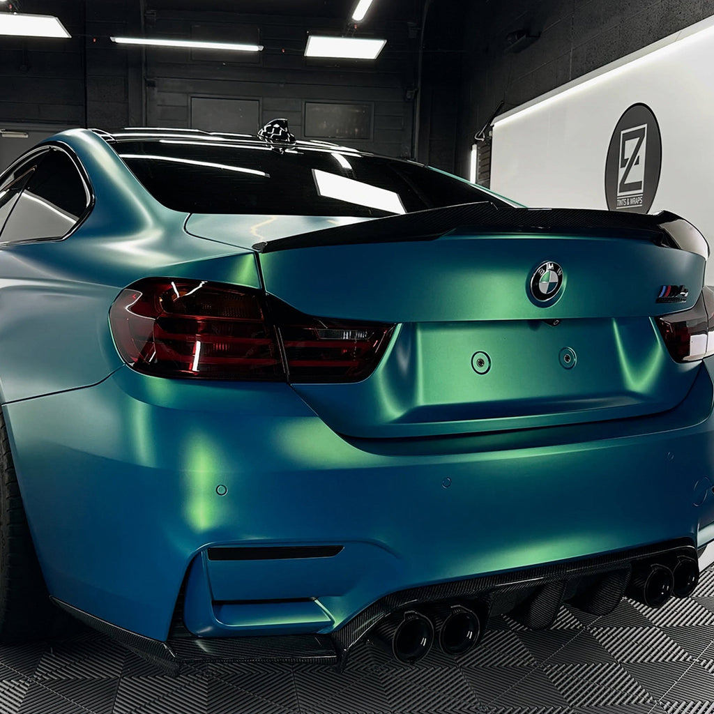 Satin Chrome Jewel Green Vinyl Wrap