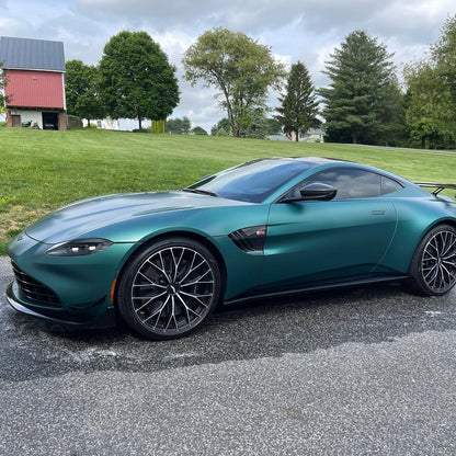 Satin Chrome Jewel Green Vinyl Wrap