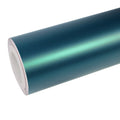 Satin Chrome Jewel Green Vinyl Wrap - product view 1